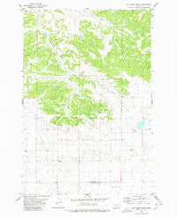 Hay Basin North Montana Historical topographic map, 1:24000 scale, 7.5 X 7.5 Minute, Year 1980