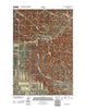 Hay Basin NE Montana Historical topographic map, 1:24000 scale, 7.5 X 7.5 Minute, Year 2011