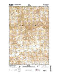 Hay Coulee Montana Current topographic map, 1:24000 scale, 7.5 X 7.5 Minute, Year 2014