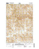 Hay Coulee Montana Current topographic map, 1:24000 scale, 7.5 X 7.5 Minute, Year 2014