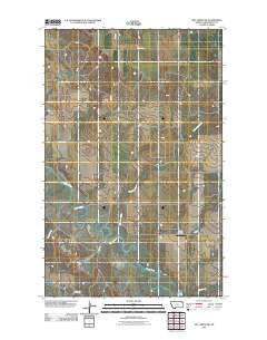 Hay Creek NW Montana Historical topographic map, 1:24000 scale, 7.5 X 7.5 Minute, Year 2011