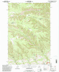 Haymaker Narrows Montana Historical topographic map, 1:24000 scale, 7.5 X 7.5 Minute, Year 1995