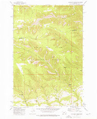 Haymaker Narrows Montana Historical topographic map, 1:24000 scale, 7.5 X 7.5 Minute, Year 1972