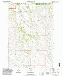 Haymaker Ranch SW Montana Historical topographic map, 1:24000 scale, 7.5 X 7.5 Minute, Year 1995
