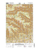 Haymaker Narrows Montana Current topographic map, 1:24000 scale, 7.5 X 7.5 Minute, Year 2014