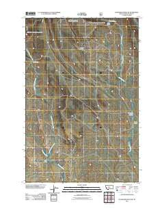 Haymaker Ranch SW Montana Historical topographic map, 1:24000 scale, 7.5 X 7.5 Minute, Year 2011