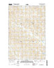 Haynie Reservoir Montana Current topographic map, 1:24000 scale, 7.5 X 7.5 Minute, Year 2014