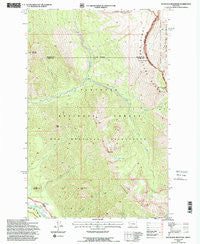 Haystack Mountain Montana Historical topographic map, 1:24000 scale, 7.5 X 7.5 Minute, Year 1994