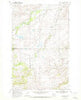 Heart Butte Montana Historical topographic map, 1:24000 scale, 7.5 X 7.5 Minute, Year 1968