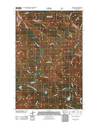 Heart Lake Montana Historical topographic map, 1:24000 scale, 7.5 X 7.5 Minute, Year 2011