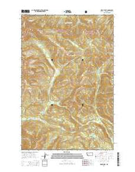 Heart Lake Montana Current topographic map, 1:24000 scale, 7.5 X 7.5 Minute, Year 2014