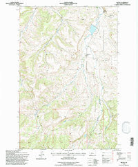 Heath Montana Historical topographic map, 1:24000 scale, 7.5 X 7.5 Minute, Year 1995