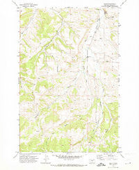 Heath Montana Historical topographic map, 1:24000 scale, 7.5 X 7.5 Minute, Year 1970