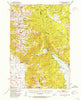 Hebgen Dam Montana Historical topographic map, 1:62500 scale, 15 X 15 Minute, Year 1950