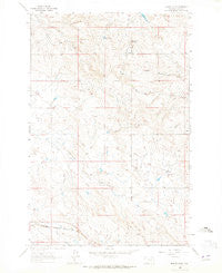 Hecker Ranch Montana Historical topographic map, 1:24000 scale, 7.5 X 7.5 Minute, Year 1963