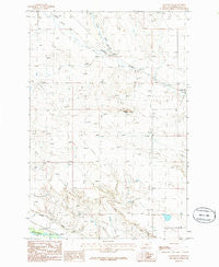 Hedgesville Montana Historical topographic map, 1:24000 scale, 7.5 X 7.5 Minute, Year 1986