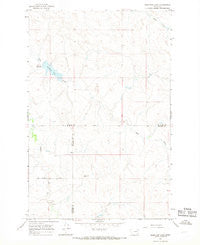 Hedstrom Lake Montana Historical topographic map, 1:24000 scale, 7.5 X 7.5 Minute, Year 1965