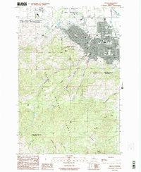 Helena Montana Historical topographic map, 1:24000 scale, 7.5 X 7.5 Minute, Year 1985