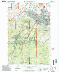Helena Montana Historical topographic map, 1:24000 scale, 7.5 X 7.5 Minute, Year 2001