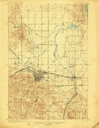 Helena Montana Historical topographic map, 1:62500 scale, 15 X 15 Minute, Year 1899