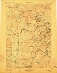 Helena Montana Historical topographic map, 1:250000 scale, 1 X 1 Degree, Year 1903
