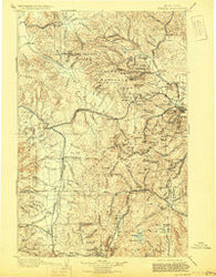 Helena Montana Historical topographic map, 1:250000 scale, 1 X 1 Degree, Year 1903