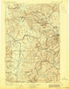 Helena Montana Historical topographic map, 1:250000 scale, 1 X 1 Degree, Year 1903