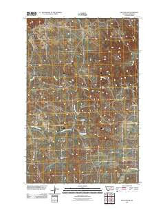 Hell Hollow Montana Historical topographic map, 1:24000 scale, 7.5 X 7.5 Minute, Year 2011