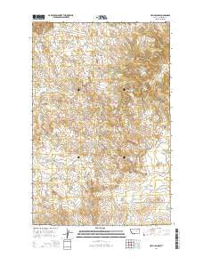 Hell Hollow Montana Current topographic map, 1:24000 scale, 7.5 X 7.5 Minute, Year 2014