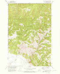 Hellgate Gulch Montana Historical topographic map, 1:24000 scale, 7.5 X 7.5 Minute, Year 1972