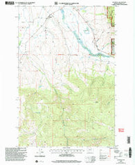 Helmville Montana Historical topographic map, 1:24000 scale, 7.5 X 7.5 Minute, Year 2001