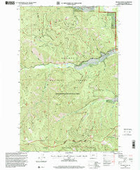 Helwick Peak Montana Historical topographic map, 1:24000 scale, 7.5 X 7.5 Minute, Year 1997