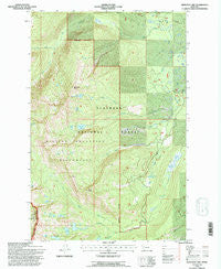 Hemlock Lake Montana Historical topographic map, 1:24000 scale, 7.5 X 7.5 Minute, Year 1994