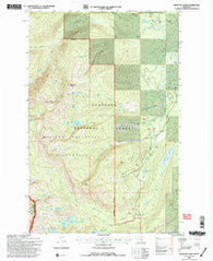 Hemlock Lake Montana Historical topographic map, 1:24000 scale, 7.5 X 7.5 Minute, Year 1994