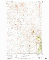 Henry Creek Montana Historical topographic map, 1:24000 scale, 7.5 X 7.5 Minute, Year 1963