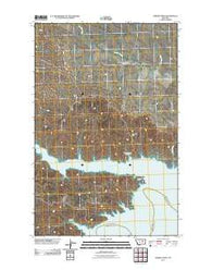 Herman Point Montana Historical topographic map, 1:24000 scale, 7.5 X 7.5 Minute, Year 2011