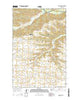 Hessler Ridge Montana Current topographic map, 1:24000 scale, 7.5 X 7.5 Minute, Year 2014