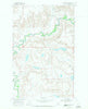 Hewitt Lake SW Montana Historical topographic map, 1:24000 scale, 7.5 X 7.5 Minute, Year 1968