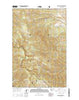 Hewolf Mountain Montana Current topographic map, 1:24000 scale, 7.5 X 7.5 Minute, Year 2014