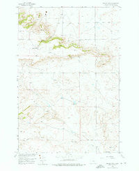 Hickson Ranch Montana Historical topographic map, 1:24000 scale, 7.5 X 7.5 Minute, Year 1956