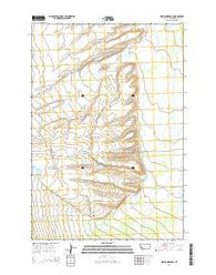 Highland Ranch Montana Current topographic map, 1:24000 scale, 7.5 X 7.5 Minute, Year 2014