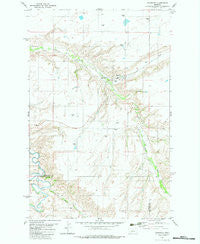 Highwood Montana Historical topographic map, 1:24000 scale, 7.5 X 7.5 Minute, Year 1982