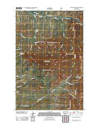 Highwood Baldy Montana Historical topographic map, 1:24000 scale, 7.5 X 7.5 Minute, Year 2011