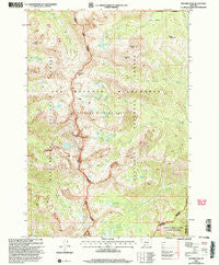 Hilgard Peak Montana Historical topographic map, 1:24000 scale, 7.5 X 7.5 Minute, Year 2000