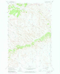 Hill Ranch Montana Historical topographic map, 1:24000 scale, 7.5 X 7.5 Minute, Year 1963