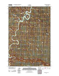Hillsboro Montana Historical topographic map, 1:24000 scale, 7.5 X 7.5 Minute, Year 2011