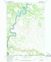 Hillsboro Montana Historical topographic map, 1:24000 scale, 7.5 X 7.5 Minute, Year 1964