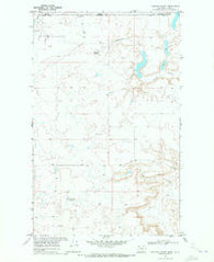Hillside Colony Montana Historical topographic map, 1:24000 scale, 7.5 X 7.5 Minute, Year 1968
