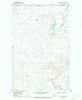 Hillside Colony Montana Historical topographic map, 1:24000 scale, 7.5 X 7.5 Minute, Year 1968