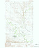 Hinsdale Montana Historical topographic map, 1:24000 scale, 7.5 X 7.5 Minute, Year 1984